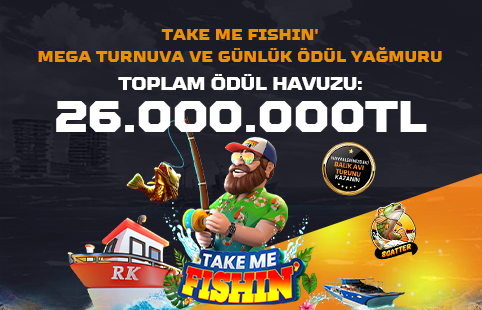 PRAGMATICPLAY TAKE ME FISHIN' TURNUVASI